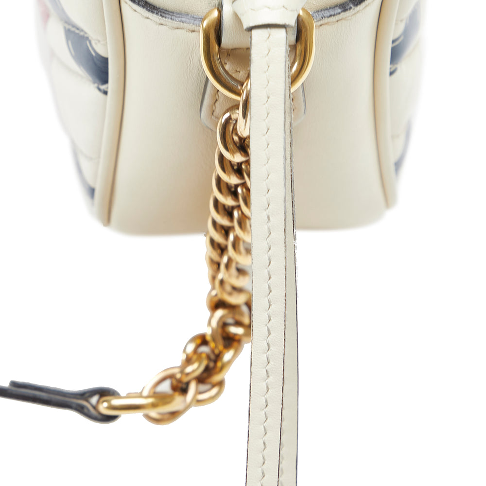 Gucci GG Marmont Crossbody White