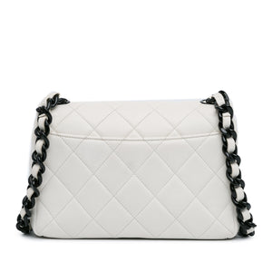 Chanel Medium Quilted Caviar My Everything Flap White