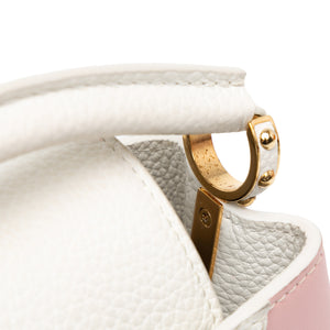 Louis Vuitton Taurillon Gelato Mini Capucines Pink