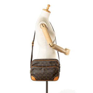 Louis Vuitton Monogram Nil Crossbody Bag Brown