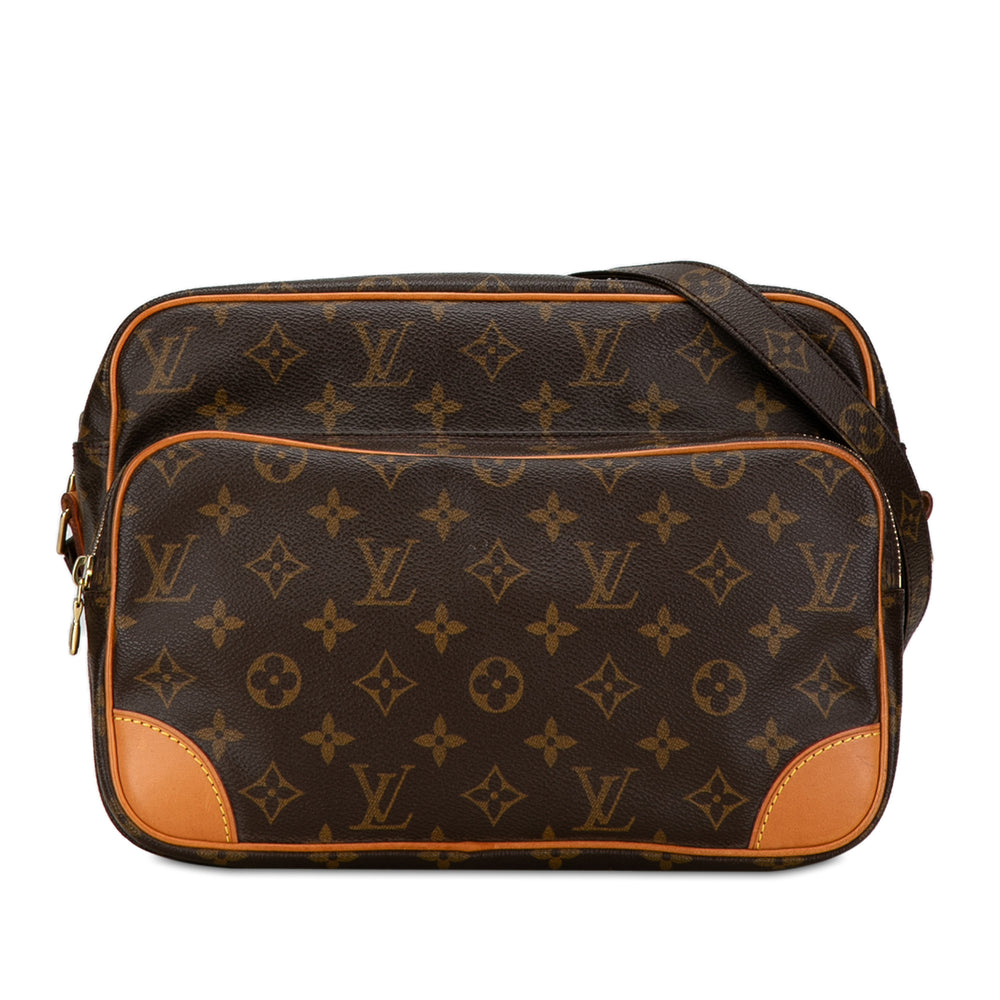 Louis Vuitton Monogram Nil Crossbody Bag Brown