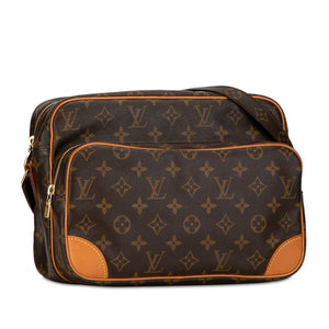 Louis Vuitton Monogram Nil Crossbody Bag Brown