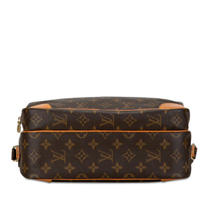 Louis Vuitton Monogram Nil Crossbody Bag Brown