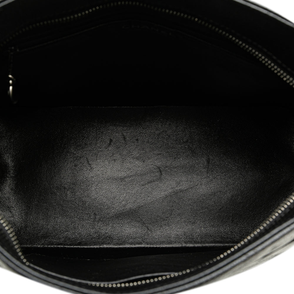 Chanel Caviar Medallion Tote Black