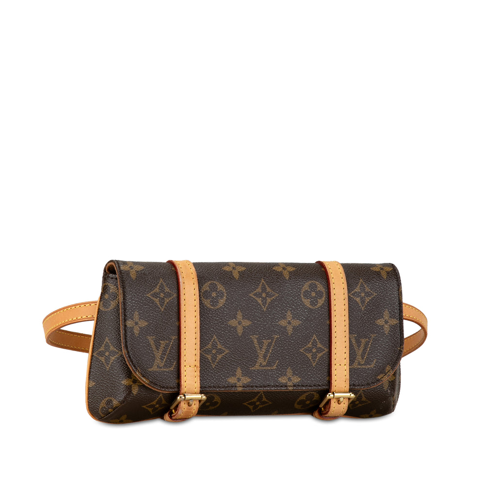 Louis Vuitton Monogram Pochette Marelle PM Brown