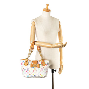 Louis Vuitton Monogram Multicolore Annie MM White