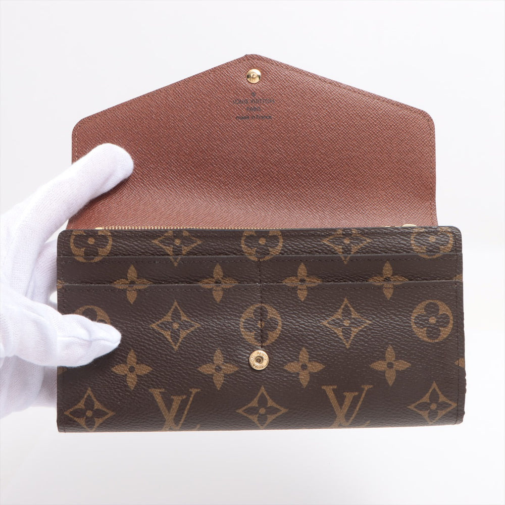 Louis Vuitton Monogram Portefeuille Sara M60531 Long wallets
