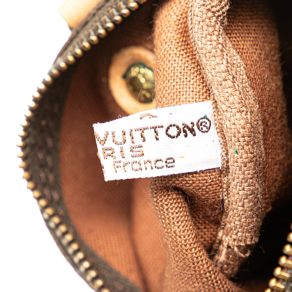 Louis Vuitton Monogram Nano Speedy Bandouliere Brown