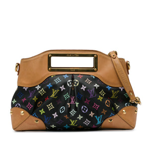 Louis Vuitton Monogram Multicolore Judy MM Black