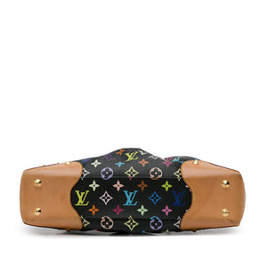 Louis Vuitton Monogram Multicolore Judy MM Black