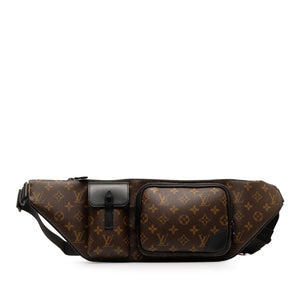 Louis Vuitton Monogram Macassar Christopher Bumbag Brown