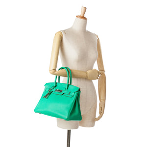 Hermès Togo Birkin Retourne 30 Green