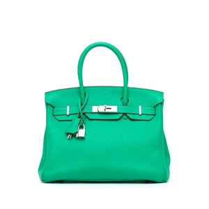 Hermès Togo Birkin Retourne 30 Green