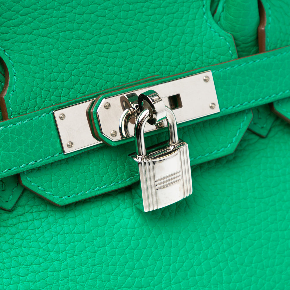 Hermès Togo Birkin Retourne 30 Green