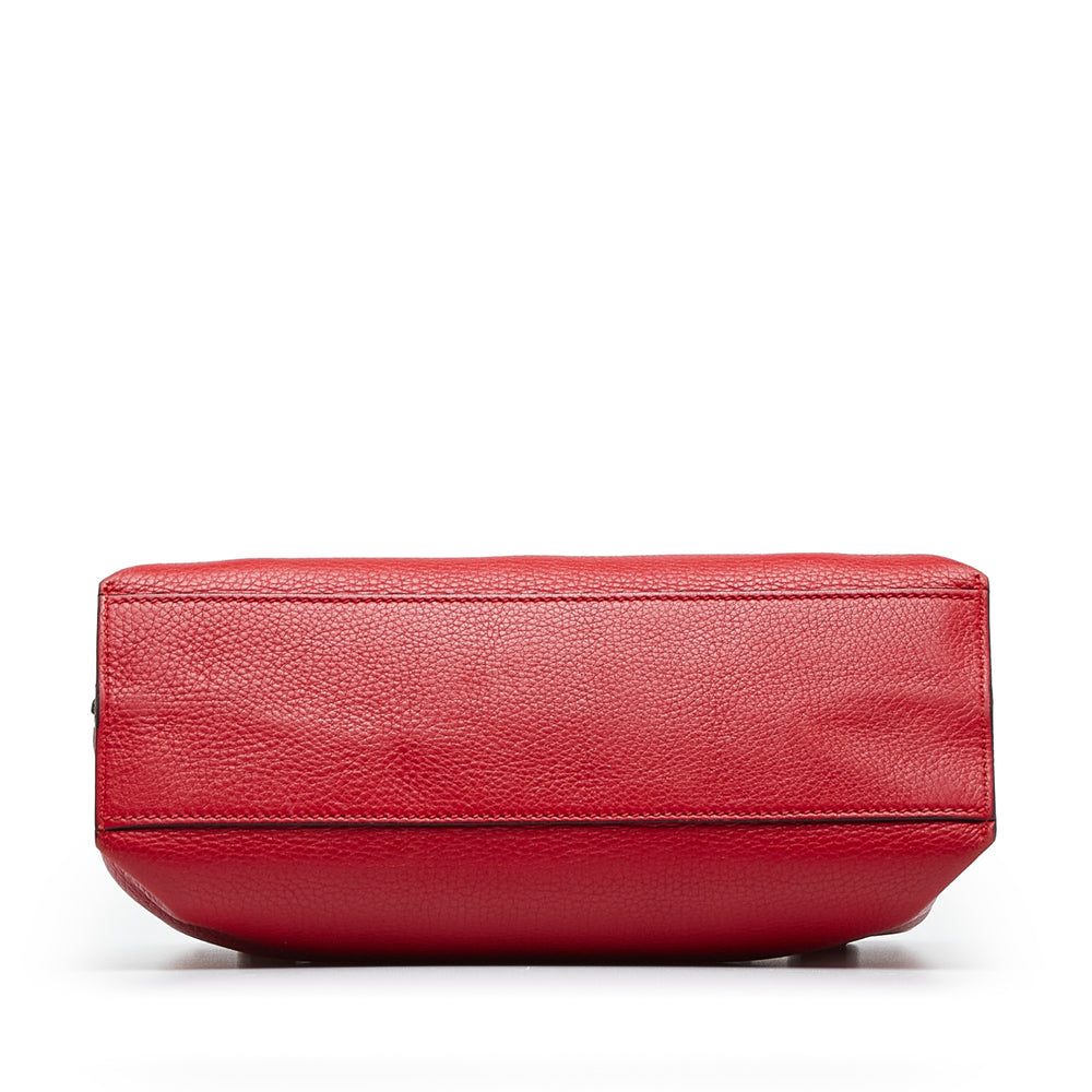 Gucci Small Bamboo Daily Satchel Red