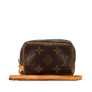 Louis Vuitton Monogram Trousse Wapity Brown