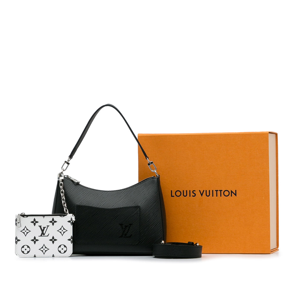 Louis Vuitton Epi Marelle Satchel Black