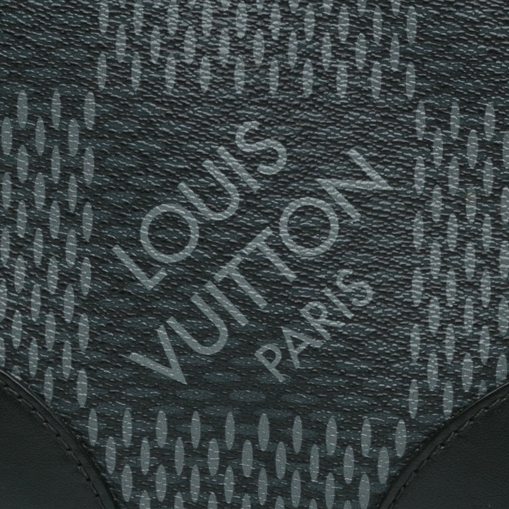 Louis Vuitton Damier Graphite 3D Amazone Sling Bag Black