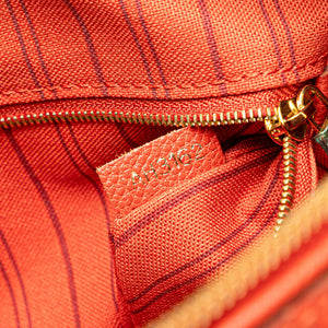 Louis Vuitton Monogram Empreinte Speedy Bandouliere 25 Red