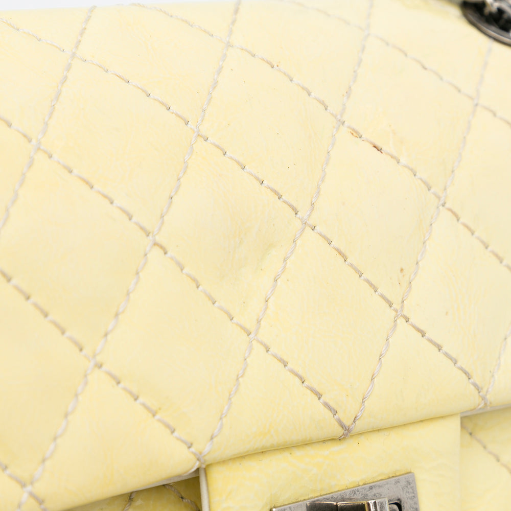 Chanel Mini Reissue Patent Flap Yellow