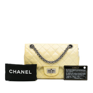 Chanel Mini Reissue Patent Flap Yellow