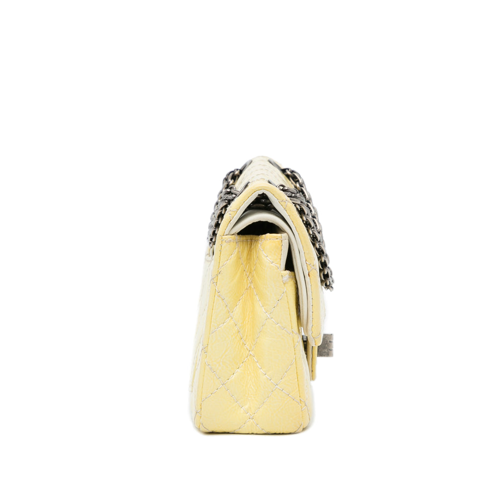 Chanel Mini Reissue Patent Flap Yellow