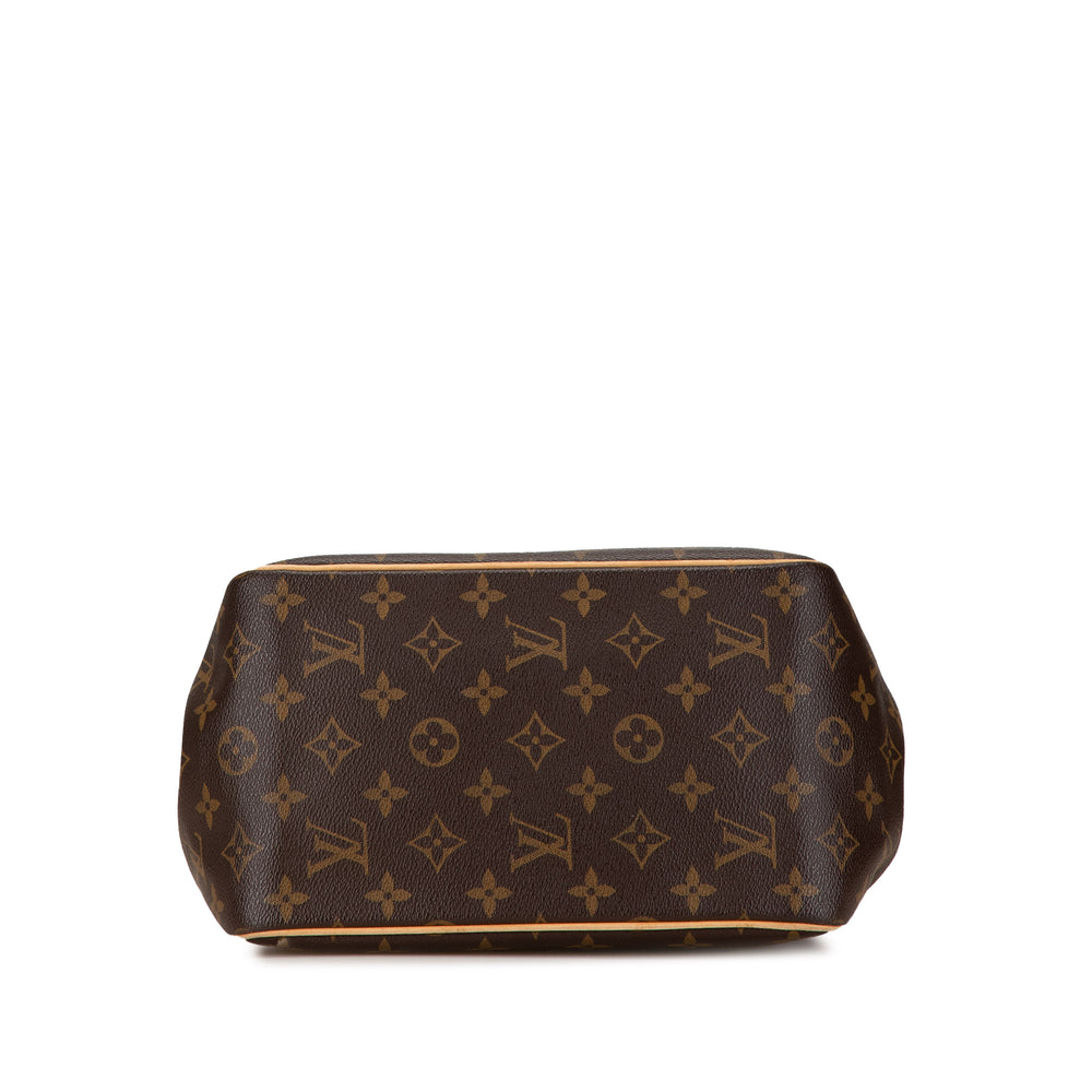 Louis Vuitton Monogram Batignolles Vertical PM Brown