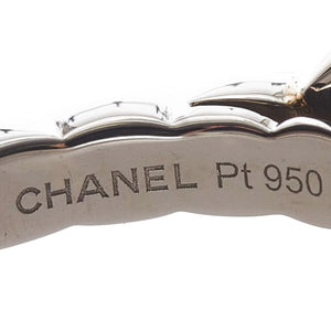 Chanel Chanel Coco Crash Half Eternity Diamond Ring Silver