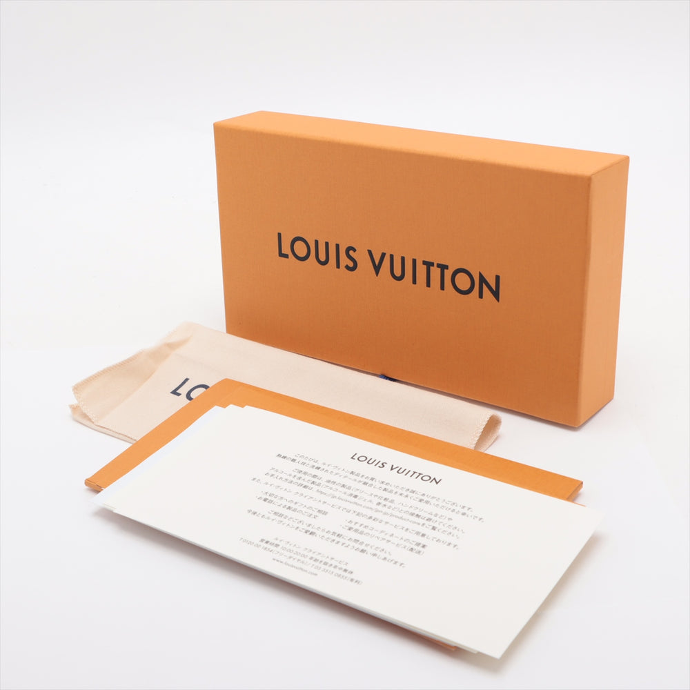 Louis Vuitton Bicolor Monogram Empreinte Zippy Wallet M80481 Noir Round-Zip-Wallet
