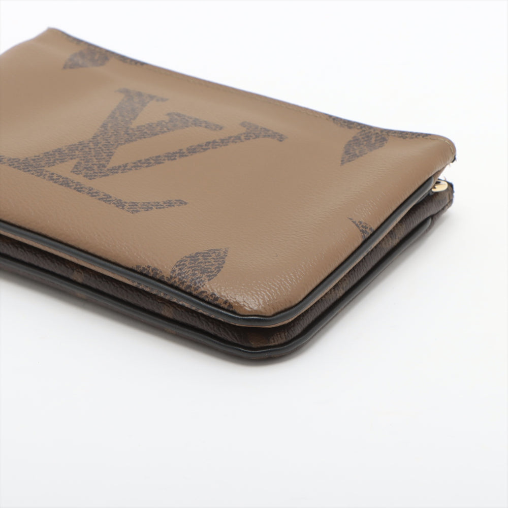 Louis Vuitton Giant Monogram Reverse Double Pochette Zip M69203 GI2220