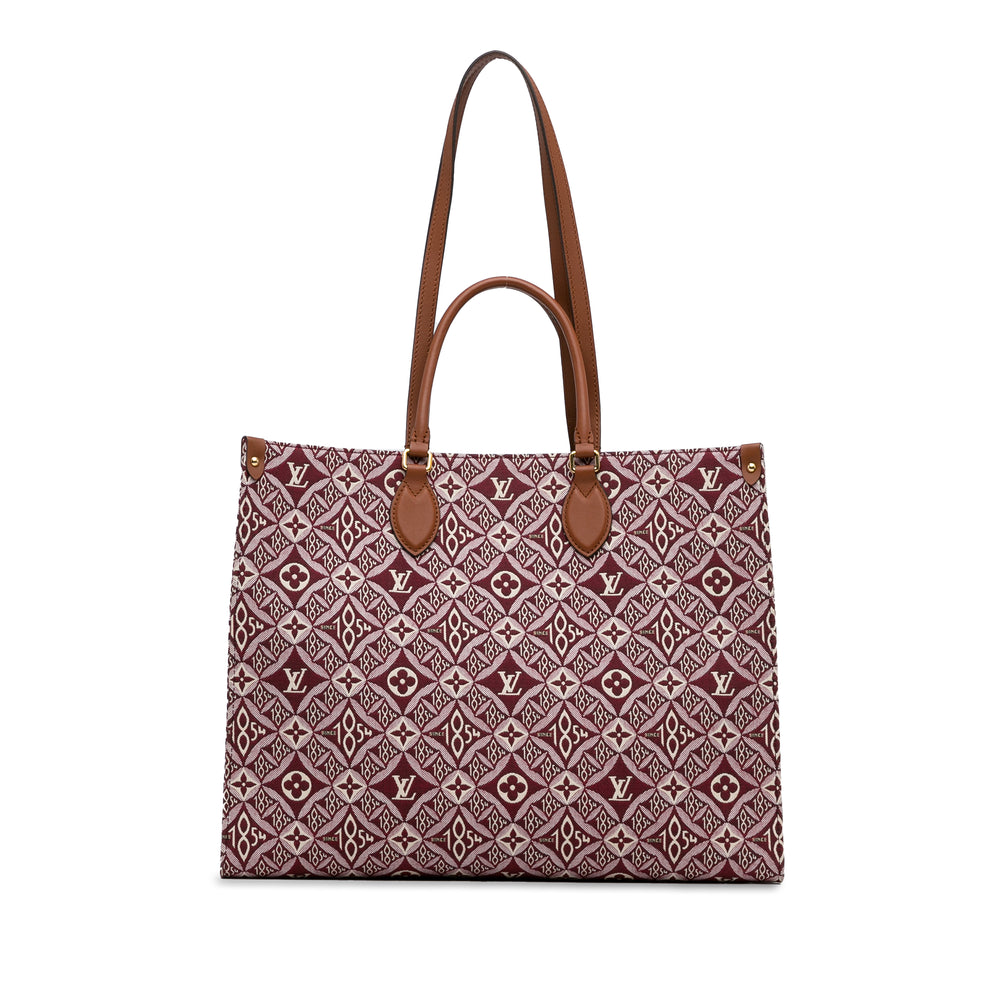 Louis Vuitton Monogram Since 1854 Onthego GM Red