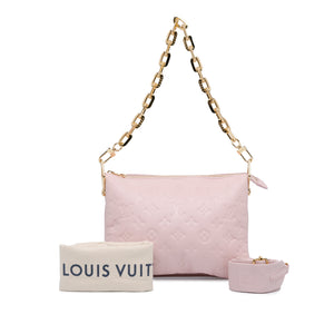 Louis Vuitton Monogram Empreinte Coussin PM Pink