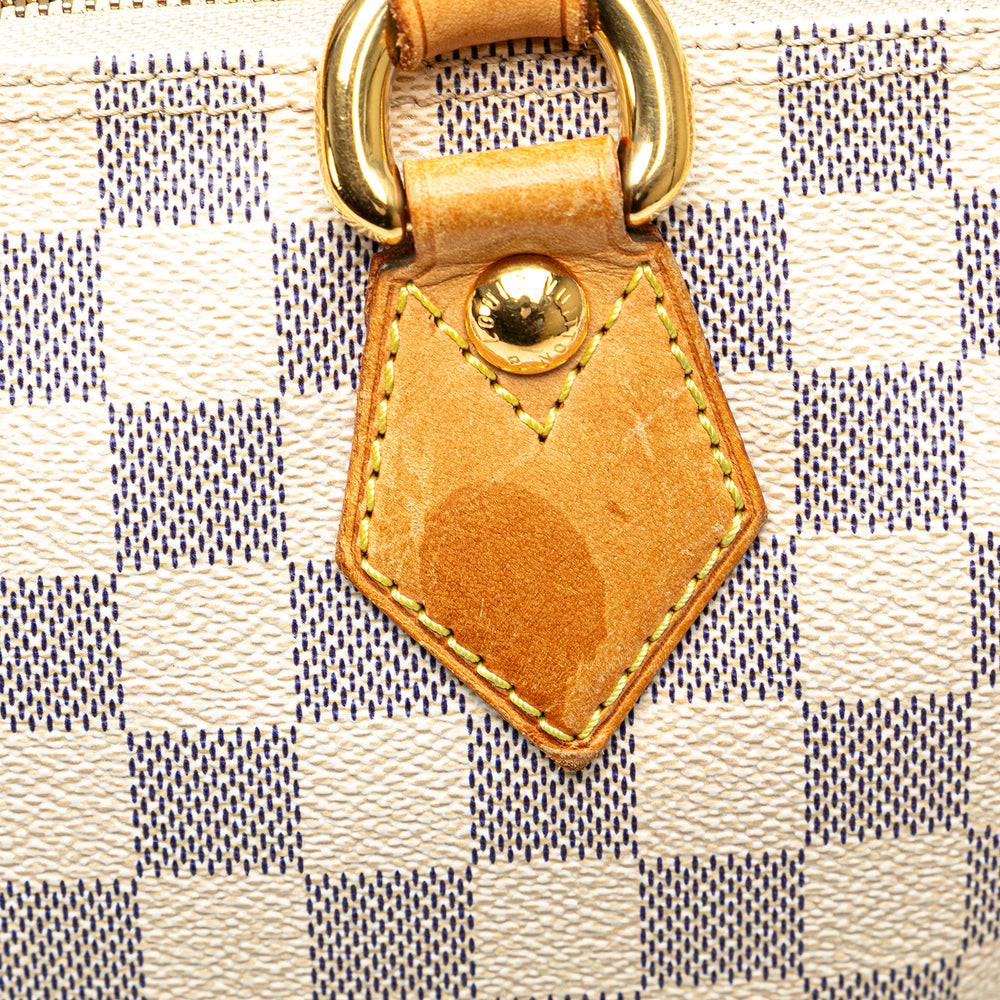 Louis Vuitton Damier Azur Saleya PM White